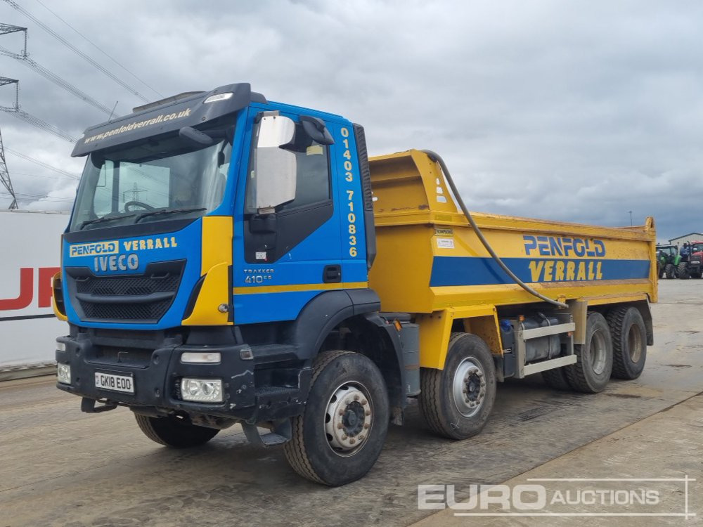 2018 Iveco Trakker 410 E6 - Camion benne: photos 1 2018 Iveco Trakker 410 E6 - Camion benne: photos 1