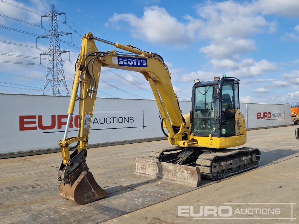 2018 Komatsu PC80MR-5 - Mini pelle: photos 1 2018 Komatsu PC80MR-5 - Mini pelle: photos 1