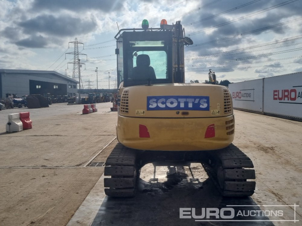 2018 Komatsu PC80MR-5 - Mini pelle: photos 4 2018 Komatsu PC80MR-5 - Mini pelle: photos 4