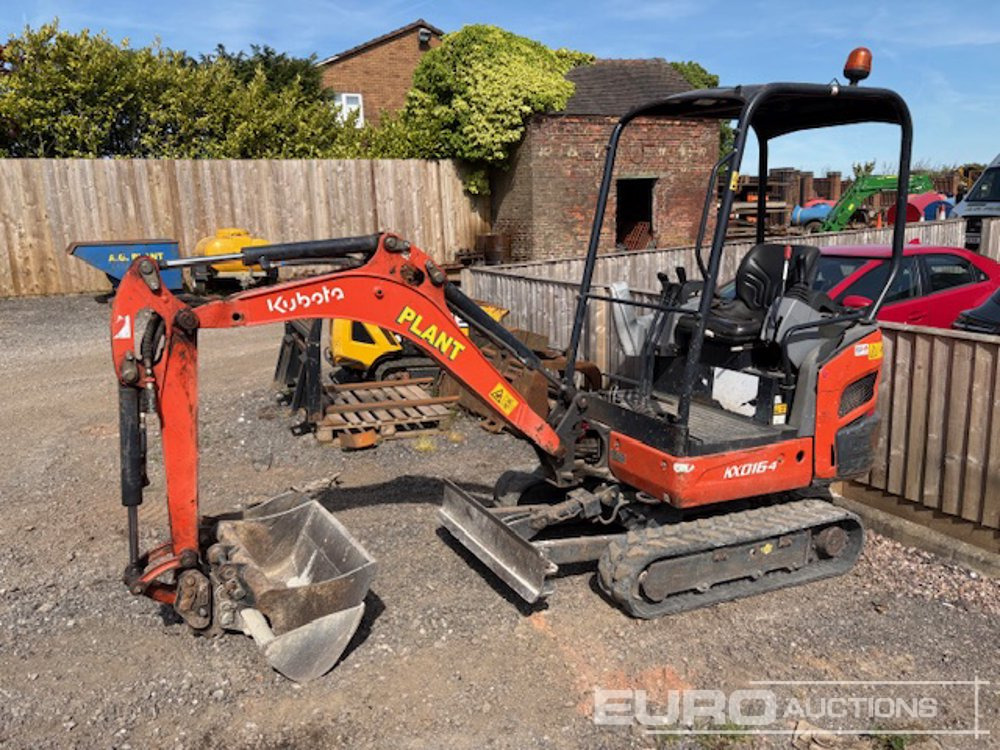 2018 Kubota KX016-4 - Mini pelle: photos 1 2018 Kubota KX016-4 - Mini pelle: photos 1
