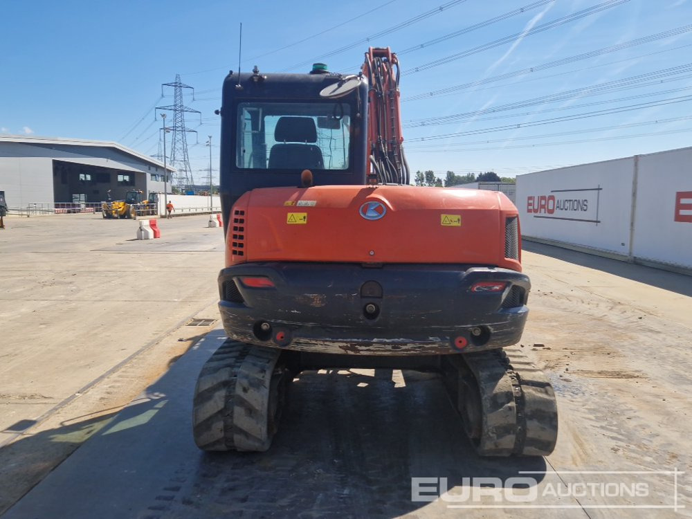 2018 Kubota KX080-4A - Mini pelle: photos 4 2018 Kubota KX080-4A - Mini pelle: photos 4
