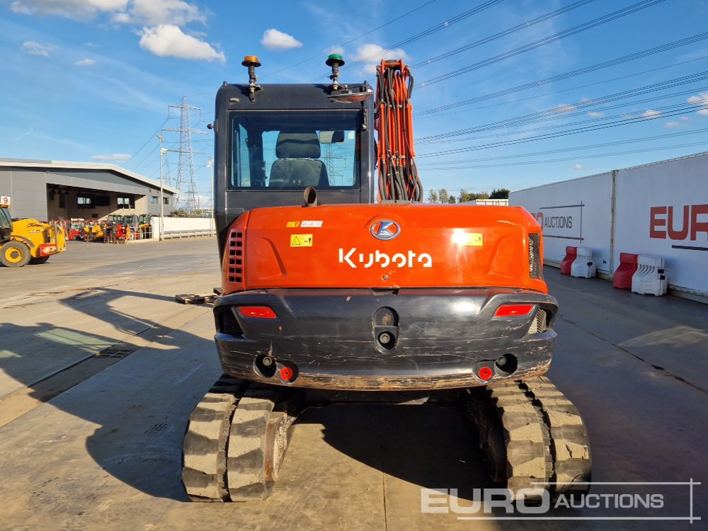 2018 Kubota KX080-4A - Mini pelle: photos 4 2018 Kubota KX080-4A - Mini pelle: photos 4
