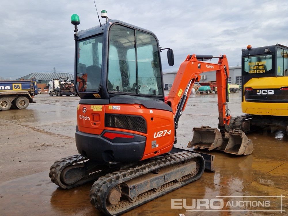 2018 Kubota U27-4 - Mini pelle: photos 5 2018 Kubota U27-4 - Mini pelle: photos 5
