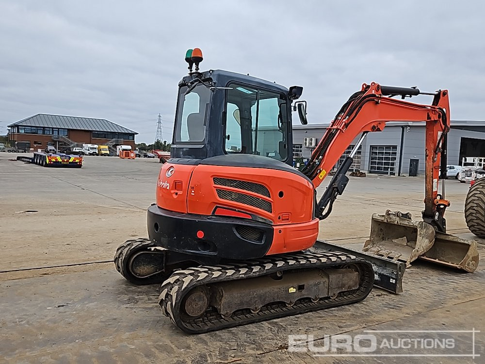 2018 Kubota U55-4 - Mini pelle: photos 5 2018 Kubota U55-4 - Mini pelle: photos 5