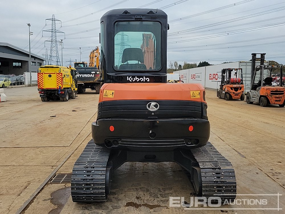 2018 Kubota U55-4 - Mini pelle: photos 4 2018 Kubota U55-4 - Mini pelle: photos 4