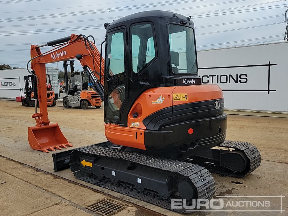 2018 Kubota U55-4 - Mini pelle: photos 3 2018 Kubota U55-4 - Mini pelle: photos 3