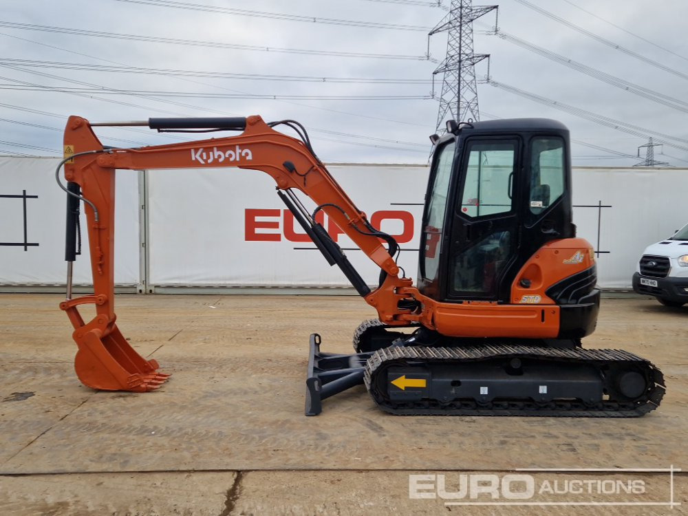 2018 Kubota U55 - Mini pelle: photos 2 2018 Kubota U55 - Mini pelle: photos 2