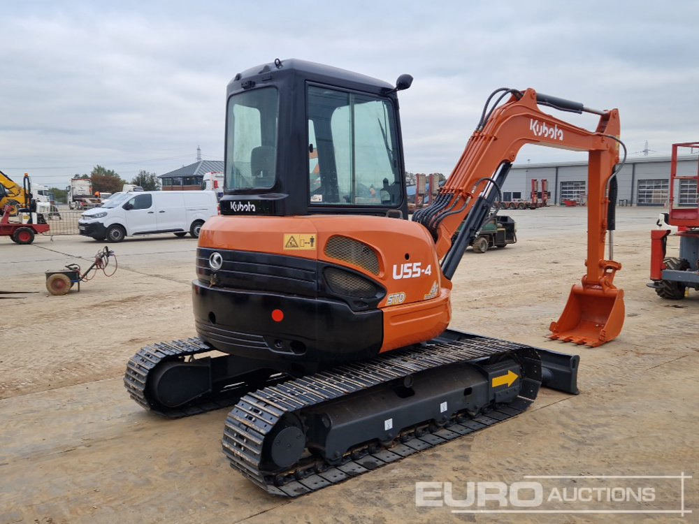 2018 Kubota U55 - Mini pelle: photos 5 2018 Kubota U55 - Mini pelle: photos 5