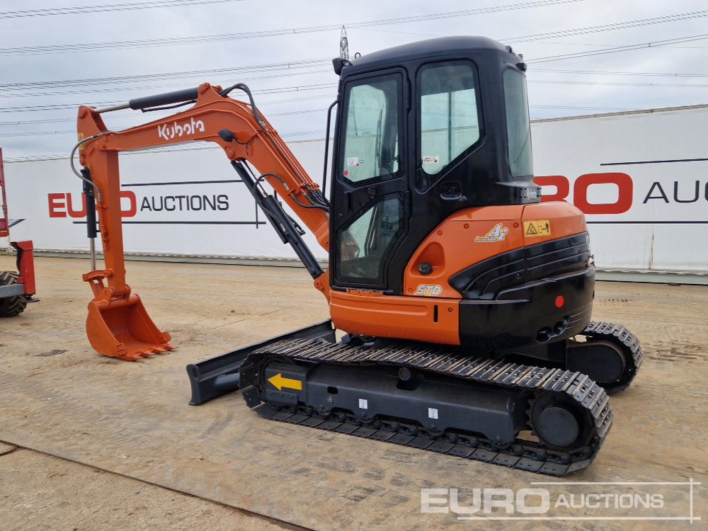 2018 Kubota U55 - Mini pelle: photos 3 2018 Kubota U55 - Mini pelle: photos 3