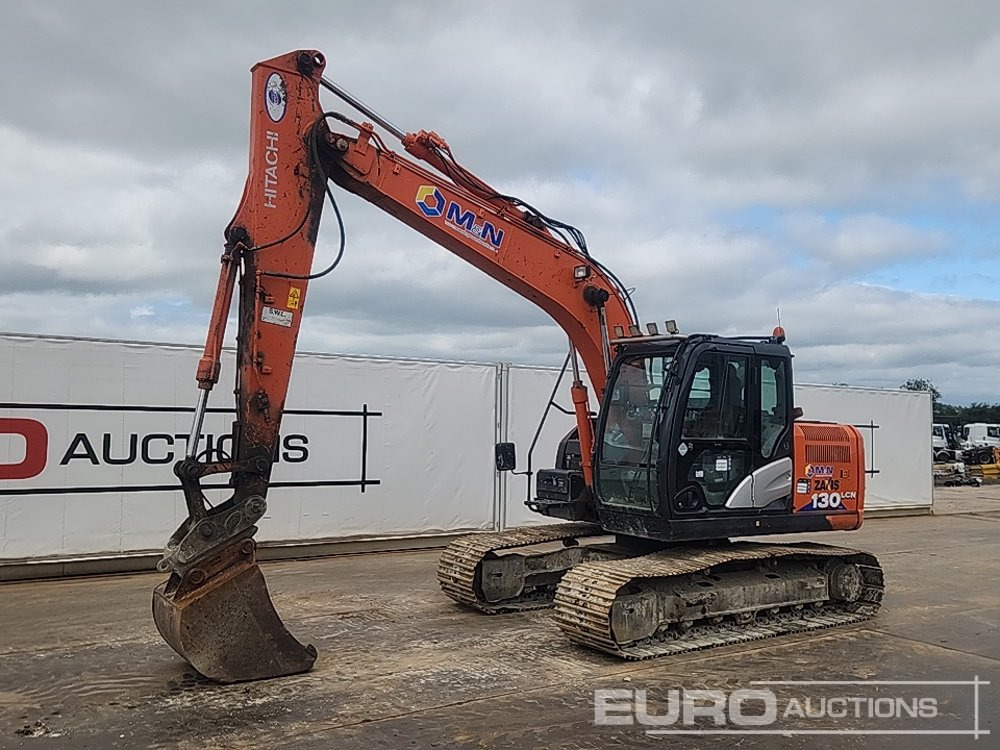 2019 Hitachi ZX130LCN-6 - Pelle sur chenille: photos 1 2019 Hitachi ZX130LCN-6 - Pelle sur chenille: photos 1