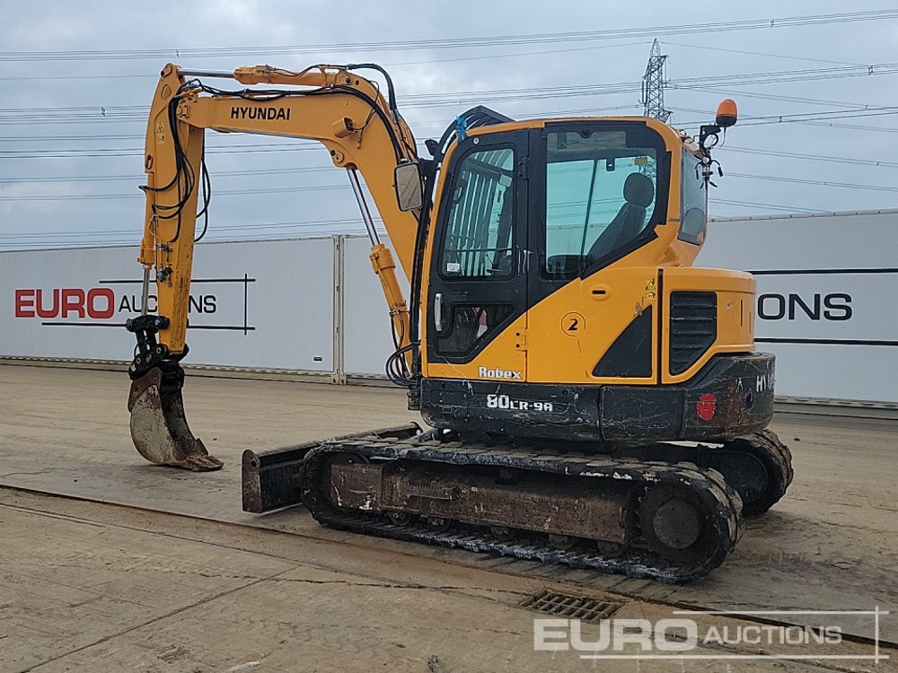 2019 Hyundai R80CR-9A - Mini pelle: photos 3 2019 Hyundai R80CR-9A - Mini pelle: photos 3