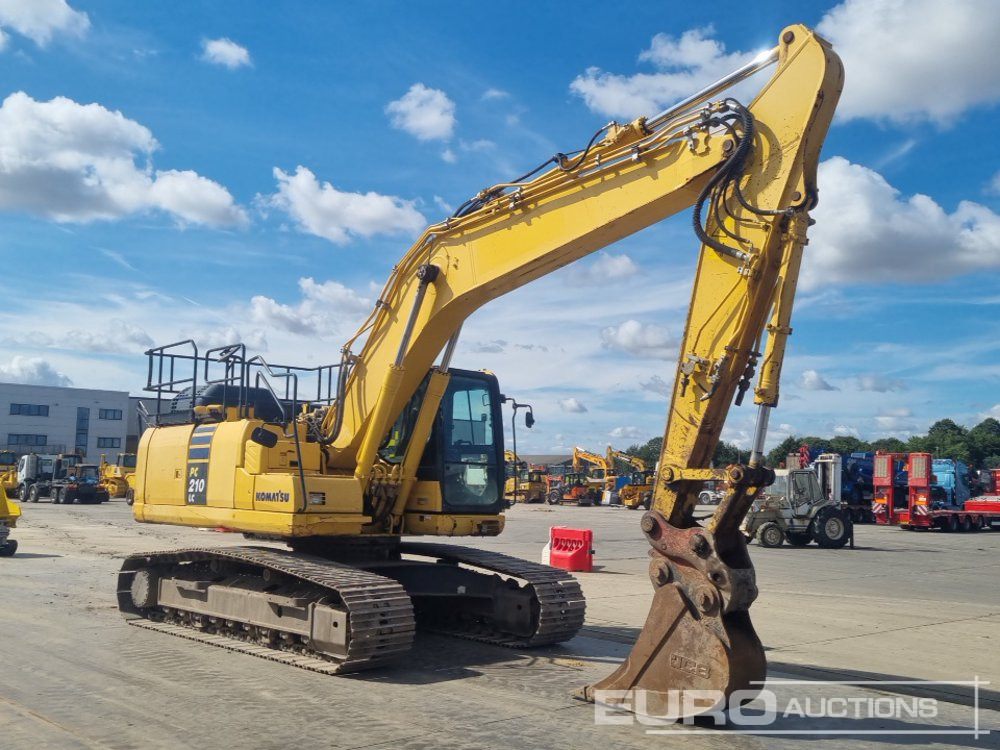 Pelle sur chenille 2019 Komatsu PC210LC-11: photos 7