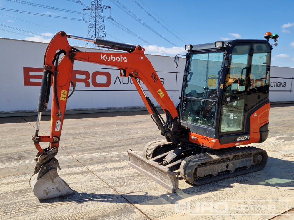 2019 Kubota KX027-4 - Mini pelle: photos 1 2019 Kubota KX027-4 - Mini pelle: photos 1