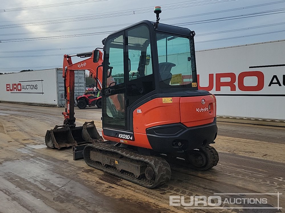 2019 Kubota KX030-4 - Mini pelle: photos 3 2019 Kubota KX030-4 - Mini pelle: photos 3