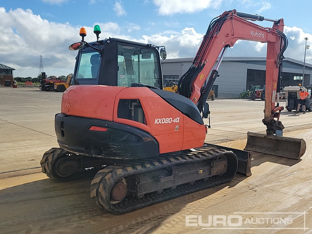 2019 Kubota KX080-4A - Mini pelle: photos 5 2019 Kubota KX080-4A - Mini pelle: photos 5