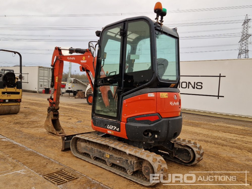 2019 Kubota U27-4 - Mini pelle: photos 3 2019 Kubota U27-4 - Mini pelle: photos 3