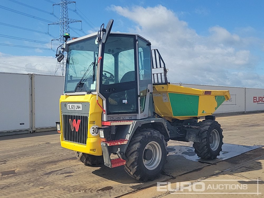 2019 Wacker Neuson DV60 - Mini tombereau: photos 1 2019 Wacker Neuson DV60 - Mini tombereau: photos 1