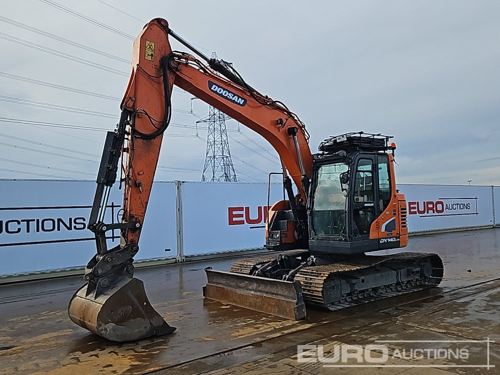 2020 Doosan DX140LCR-5 - Pelle sur chenille: photos 1 2020 Doosan DX140LCR-5 - Pelle sur chenille: photos 1