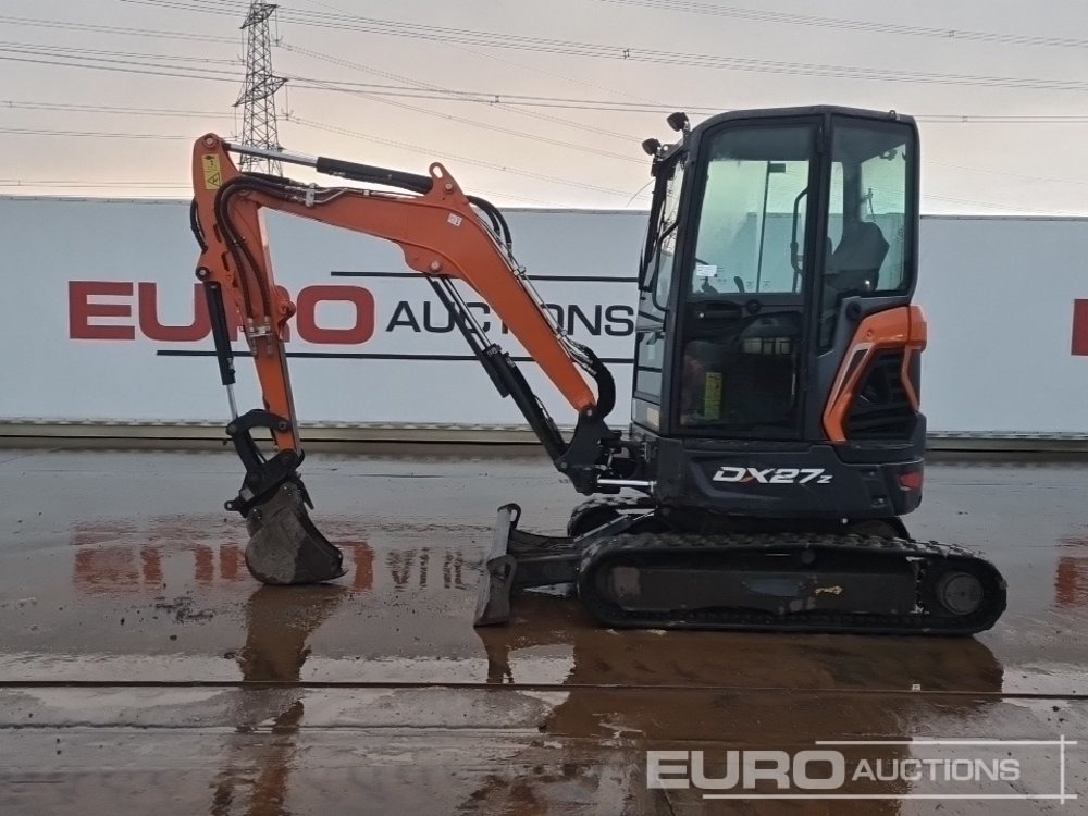 2020 Doosan DX27Z - Mini pelle: photos 2 2020 Doosan DX27Z - Mini pelle: photos 2