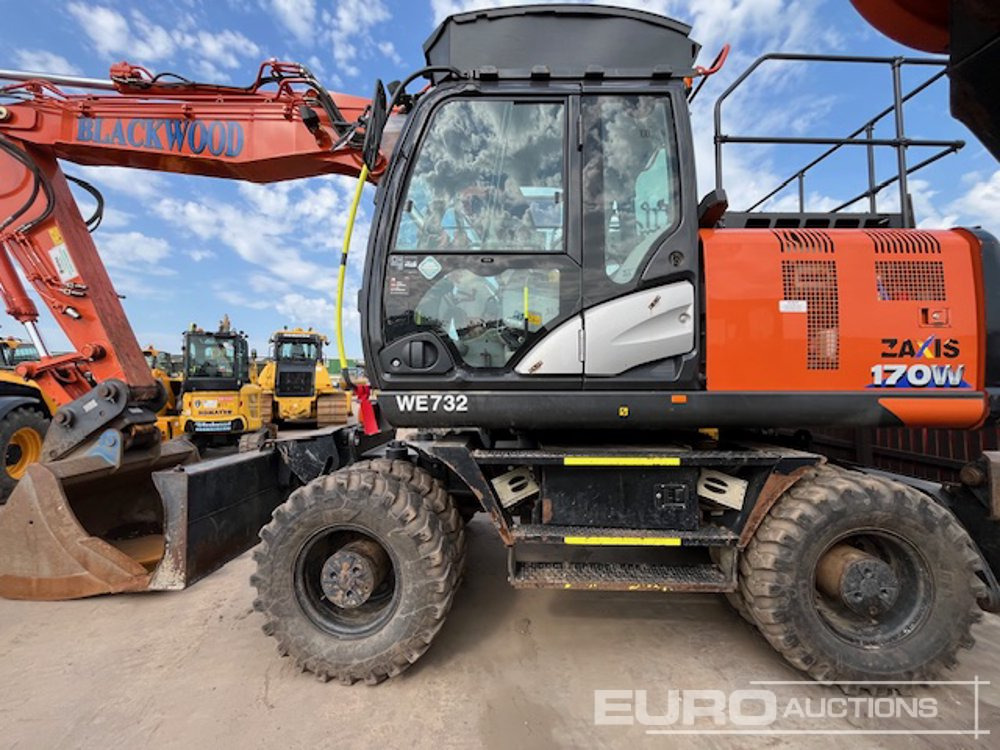 2020 Hitachi ZX170W-6 - Pelle sur pneus: photos 2 2020 Hitachi ZX170W-6 - Pelle sur pneus: photos 2