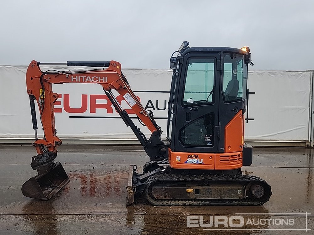 2020 Hitachi ZX26U-6 CLR - Mini pelle: photos 2 2020 Hitachi ZX26U-6 CLR - Mini pelle: photos 2
