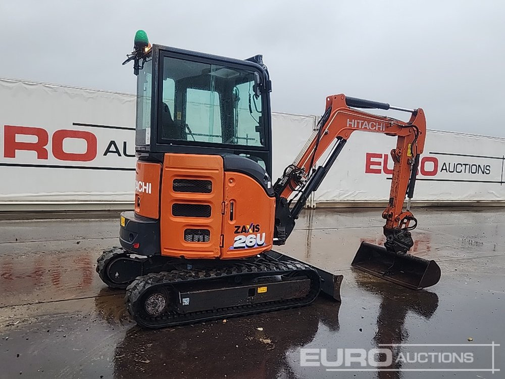 2020 Hitachi ZX26U-6 CLR - Mini pelle: photos 5 2020 Hitachi ZX26U-6 CLR - Mini pelle: photos 5