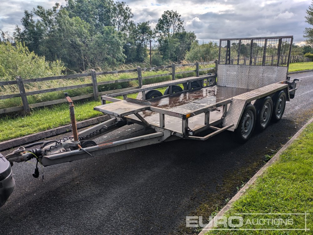 2020 Ifor Williams 3.5 Ton Tri Axle Plant Trailer, Ramp - Remorque porte engin: photos 1 2020 Ifor Williams 3.5 Ton Tri Axle Plant Trailer, Ramp - Remorque porte engin: photos 1