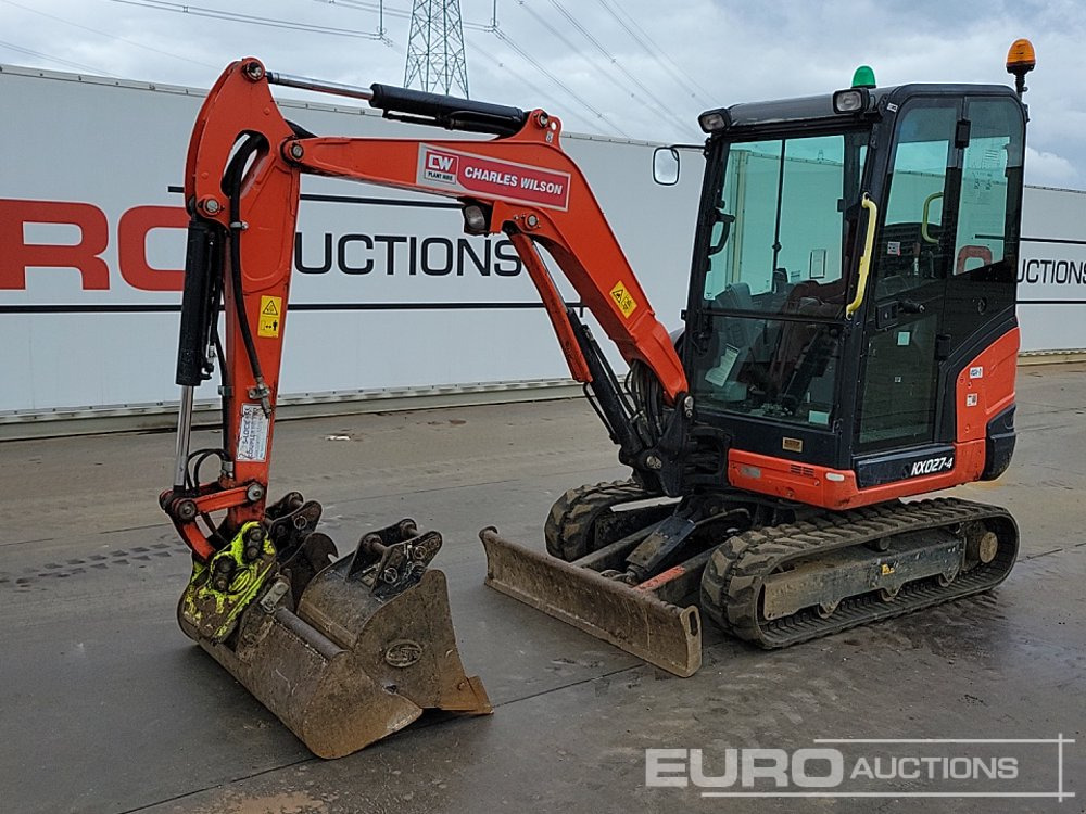 2020 Kubota KX027-4 - Mini pelle: photos 1 2020 Kubota KX027-4 - Mini pelle: photos 1