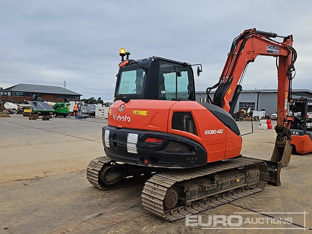 Mini pelle 2020 Kubota KX080-4A2: photos 6