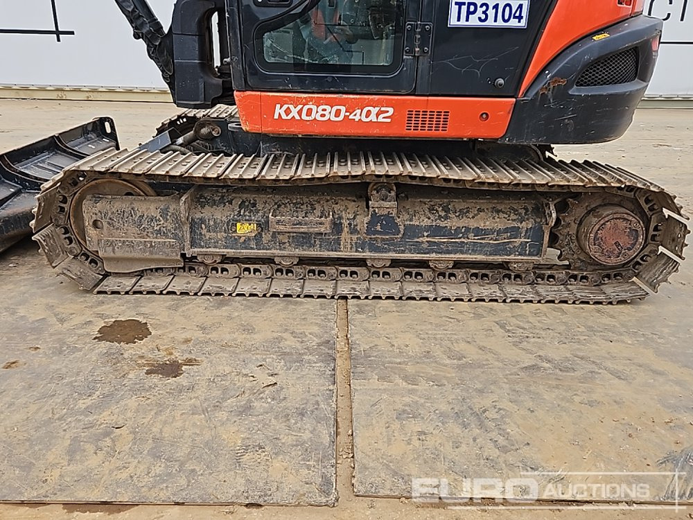 Mini pelle 2020 Kubota KX080-4A2: photos 12