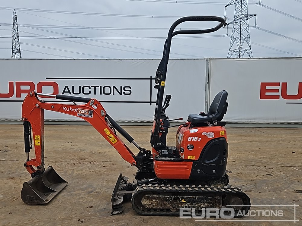 2020 Kubota U10-3 - Mini pelle: photos 2 2020 Kubota U10-3 - Mini pelle: photos 2