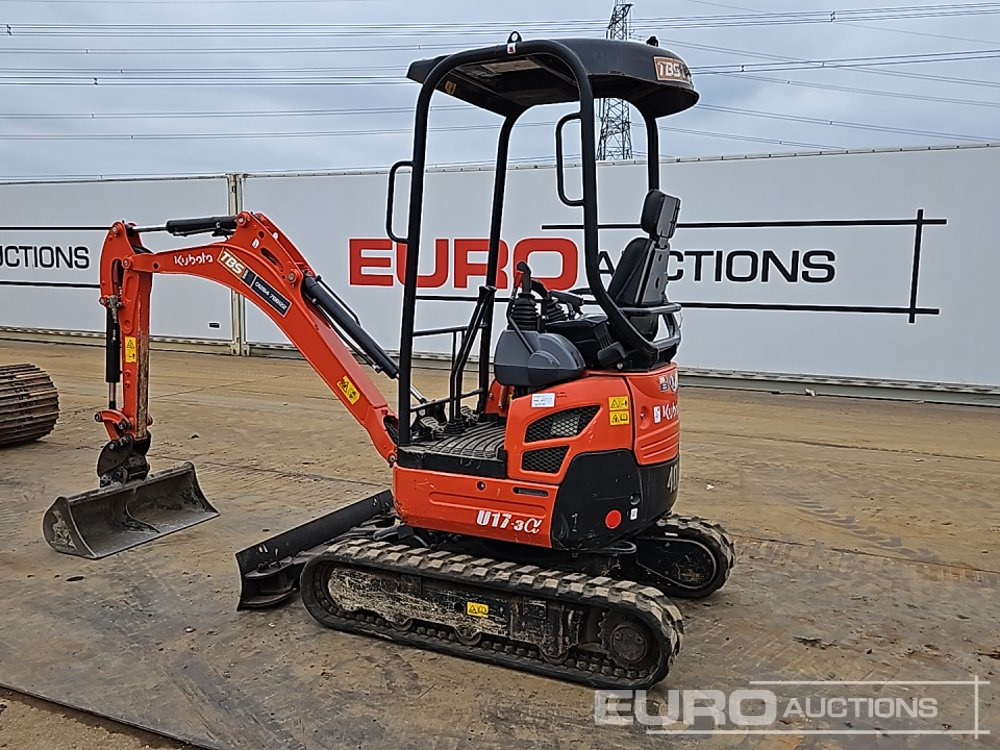 2020 Kubota U17-3A - Mini pelle: photos 3 2020 Kubota U17-3A - Mini pelle: photos 3
