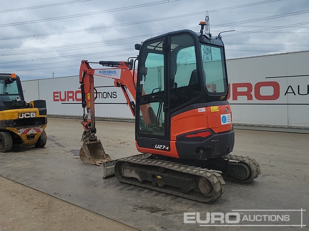 2020 Kubota U27-4 - Mini pelle: photos 3 2020 Kubota U27-4 - Mini pelle: photos 3