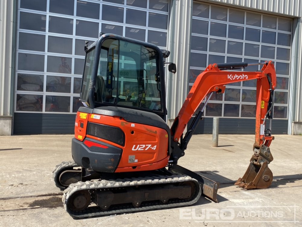 2020 Kubota U27-4 - Mini pelle: photos 5 2020 Kubota U27-4 - Mini pelle: photos 5