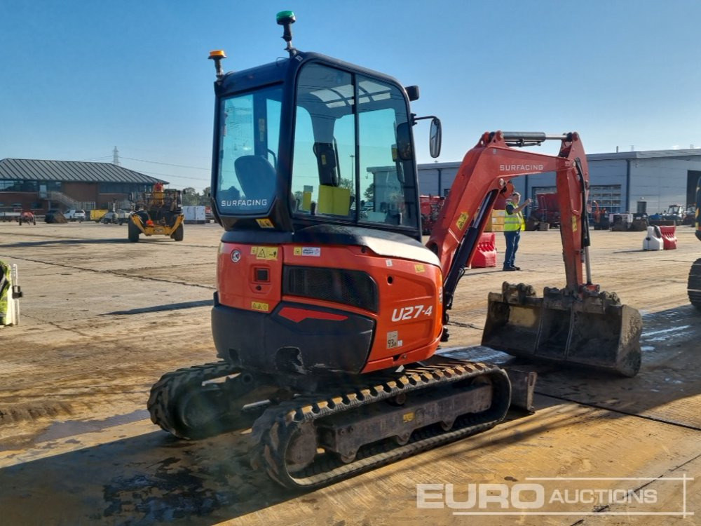 2020 Kubota U27-4 - Mini pelle: photos 5 2020 Kubota U27-4 - Mini pelle: photos 5