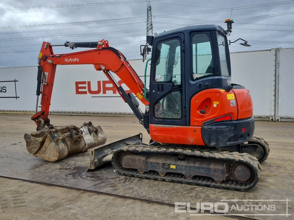 2020 Kubota U48-4 - Mini pelle: photos 3 2020 Kubota U48-4 - Mini pelle: photos 3
