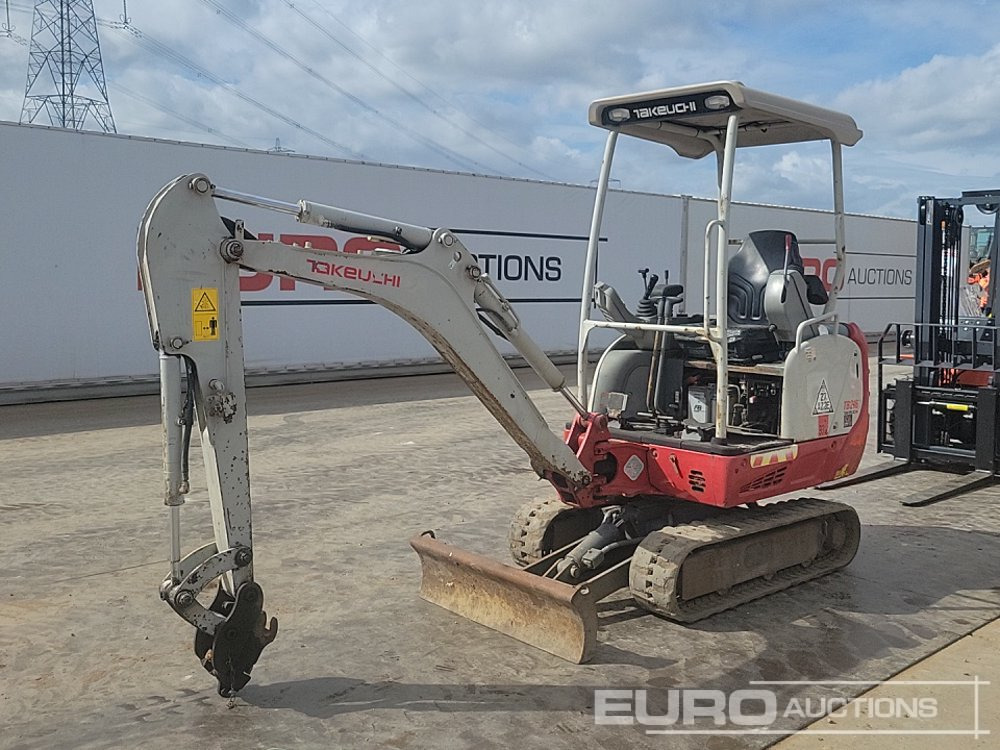 2020 Takeuchi TB216 - Mini pelle: photos 1 2020 Takeuchi TB216 - Mini pelle: photos 1