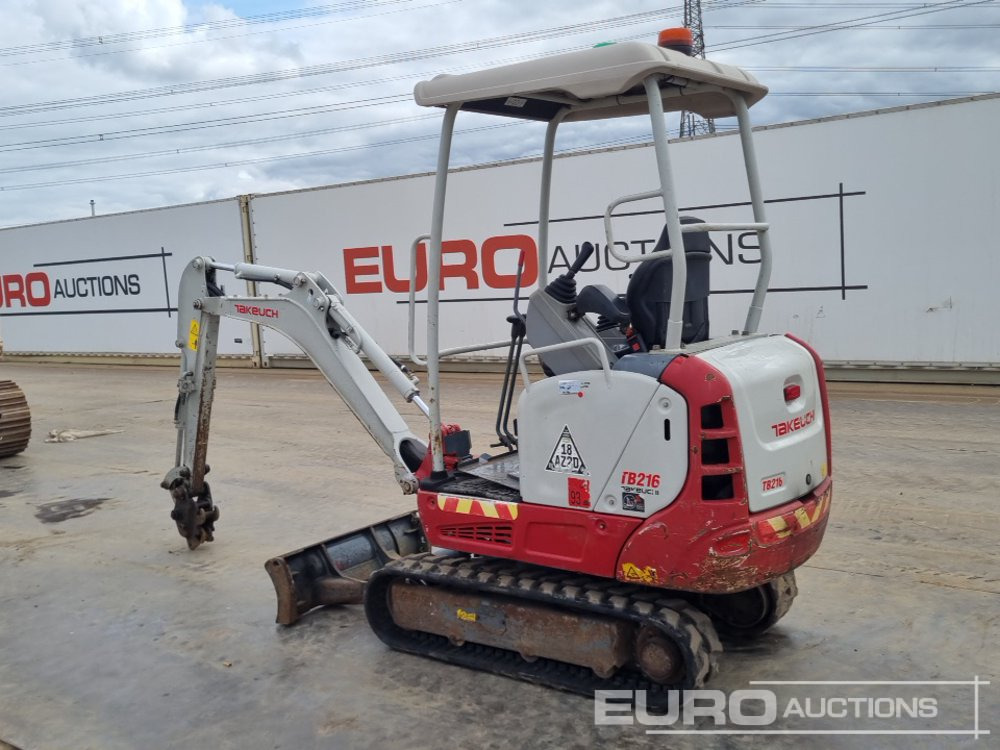 2020 Takeuchi TB216 - Mini pelle: photos 3 2020 Takeuchi TB216 - Mini pelle: photos 3