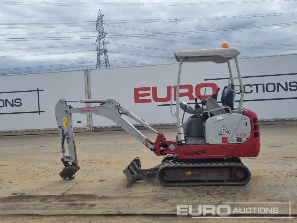 2020 Takeuchi TB216 - Mini pelle: photos 2 2020 Takeuchi TB216 - Mini pelle: photos 2