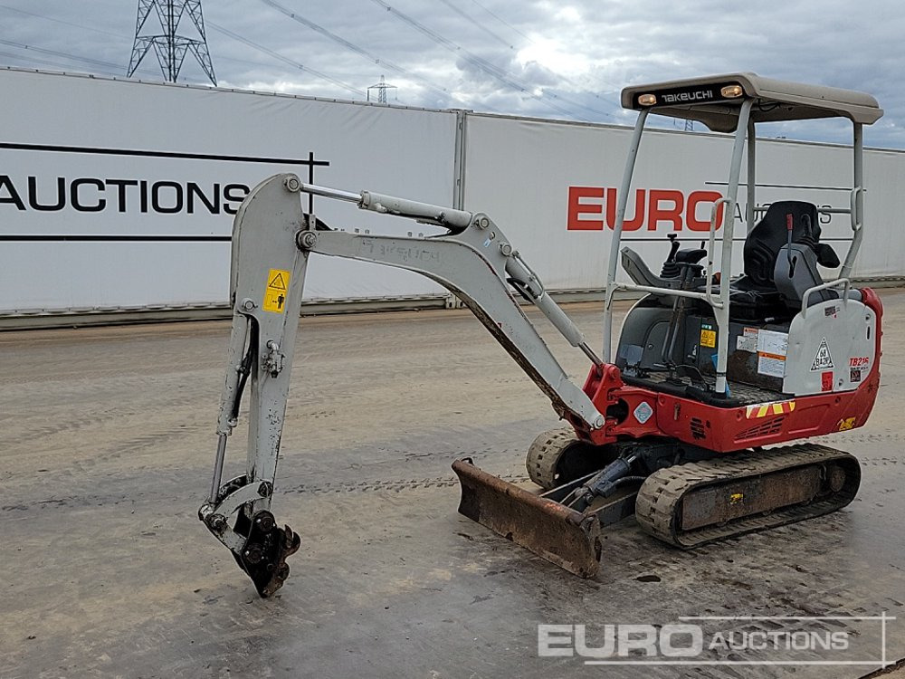 2020 Takeuchi TB216 - Mini pelle: photos 1 2020 Takeuchi TB216 - Mini pelle: photos 1