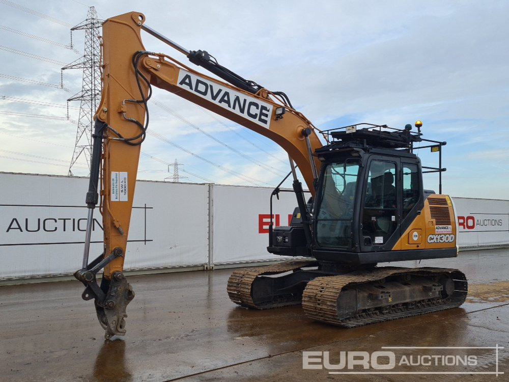 2021 Case CX130D - Pelle sur chenille: photos 1 2021 Case CX130D - Pelle sur chenille: photos 1