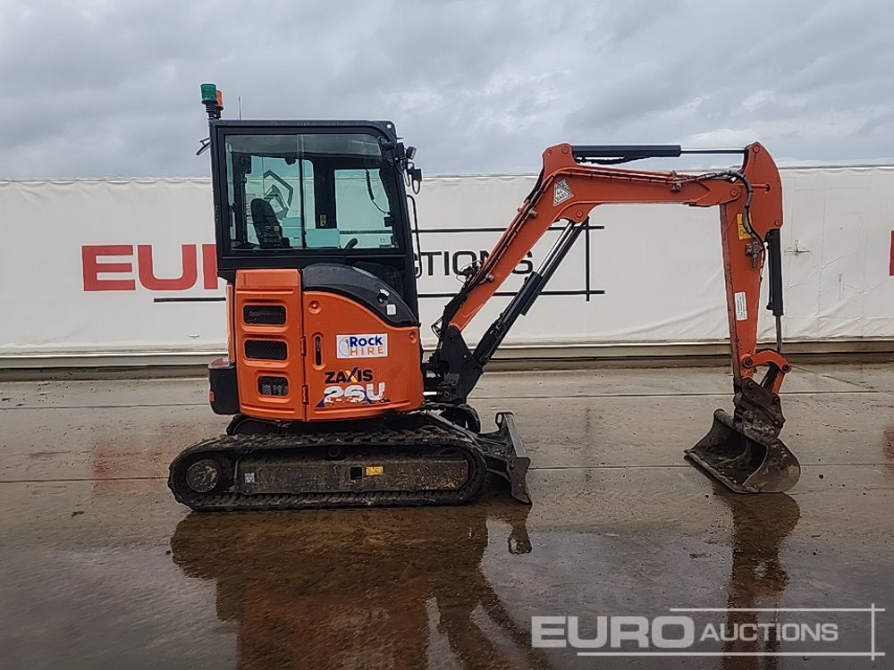 2021 Hitachi ZX26U-6 CLR - Mini pelle: photos 5 2021 Hitachi ZX26U-6 CLR - Mini pelle: photos 5