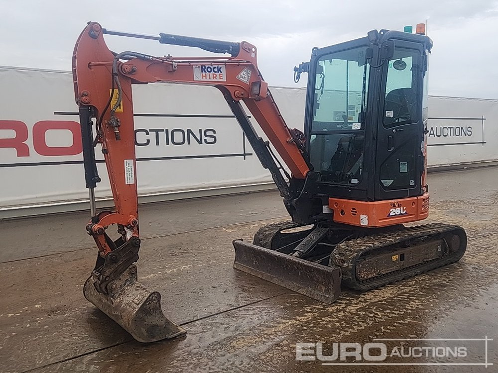 2021 Hitachi ZX26U-6 CLR - Mini pelle: photos 1 2021 Hitachi ZX26U-6 CLR - Mini pelle: photos 1