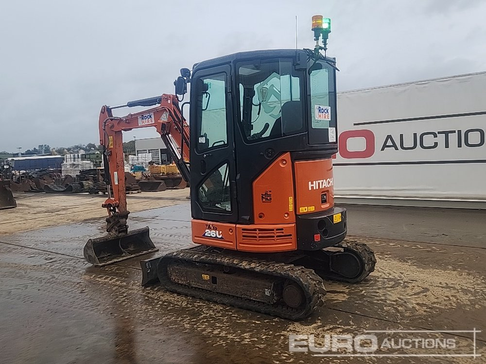 2021 Hitachi ZX26U-6 CLR - Mini pelle: photos 3 2021 Hitachi ZX26U-6 CLR - Mini pelle: photos 3