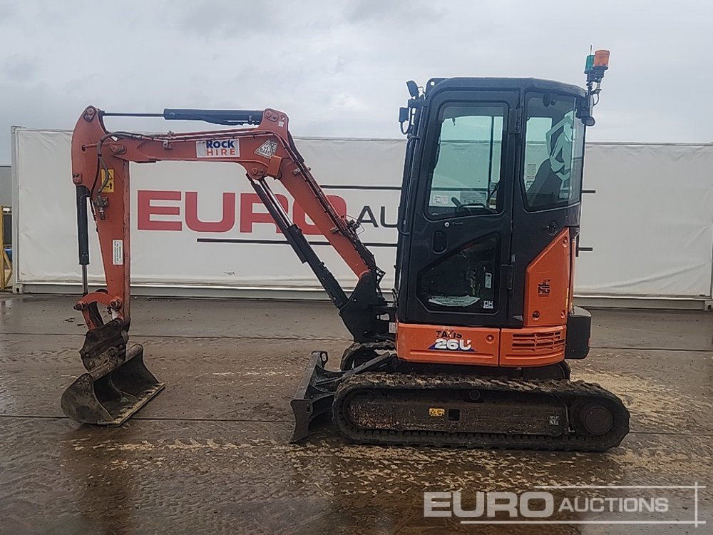 2021 Hitachi ZX26U-6 CLR - Mini pelle: photos 2 2021 Hitachi ZX26U-6 CLR - Mini pelle: photos 2
