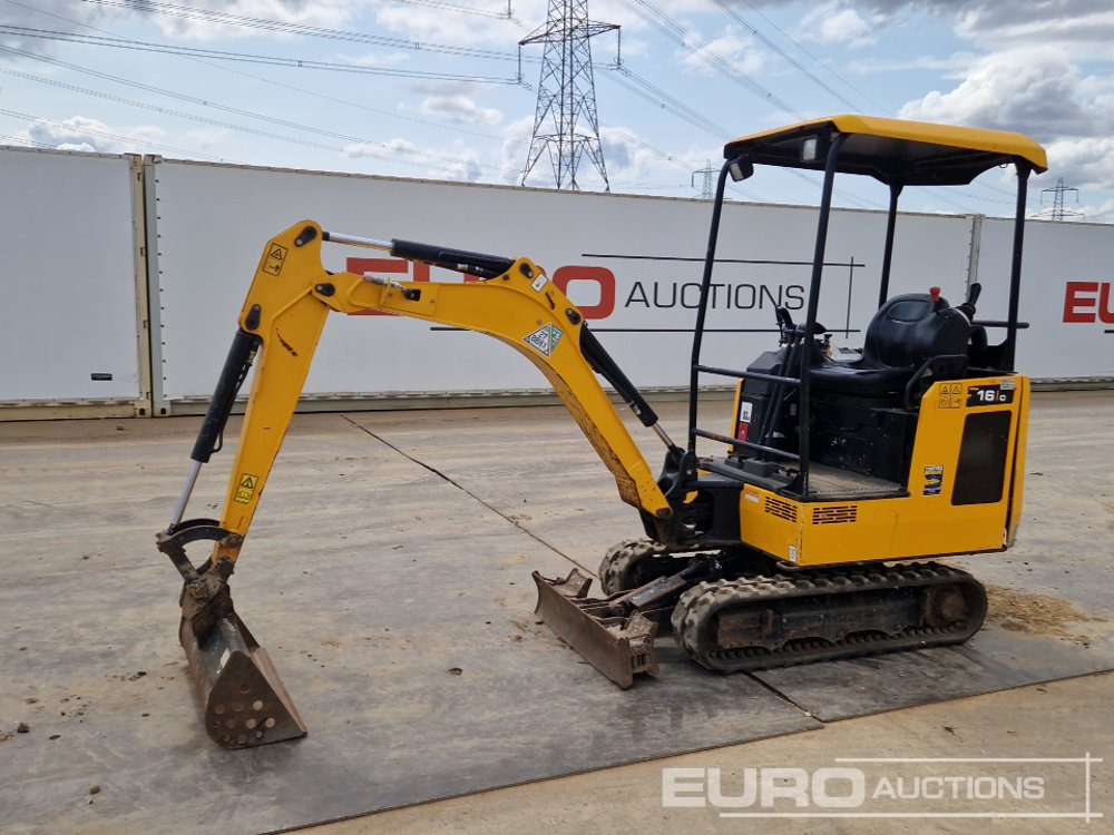 2021 JCB 16C-1 - Mini pelle: photos 1 2021 JCB 16C-1 - Mini pelle: photos 1