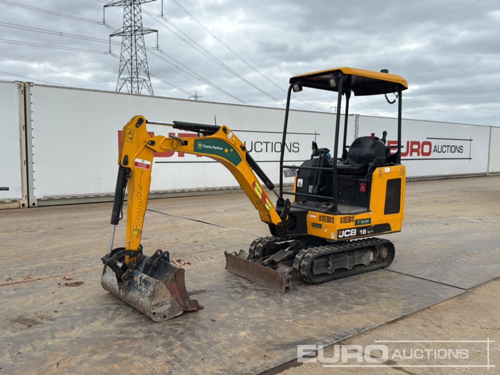 2021 JCB 16C-1 - Mini pelle: photos 1 2021 JCB 16C-1 - Mini pelle: photos 1