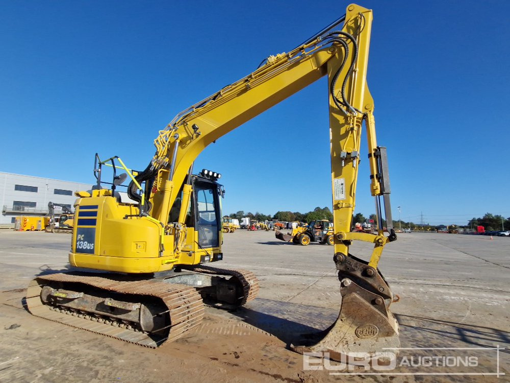 Pelle sur chenille 2021 Komatsu PC138US-11: photos 7