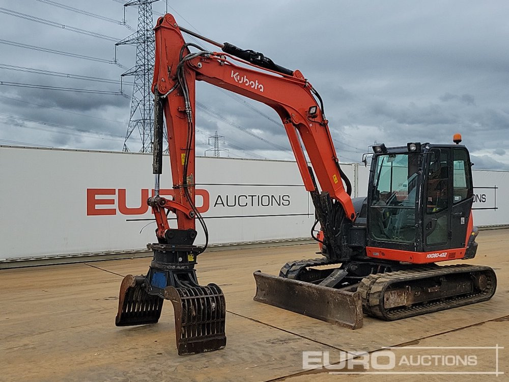 2021 Kubota KX080-4A2 - Mini pelle: photos 1 2021 Kubota KX080-4A2 - Mini pelle: photos 1