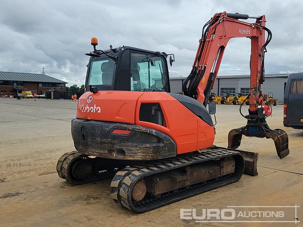 2021 Kubota KX080-4A2 - Mini pelle: photos 5 2021 Kubota KX080-4A2 - Mini pelle: photos 5